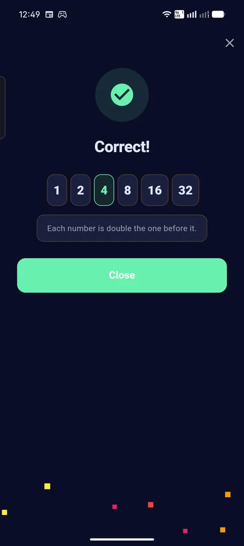 Number Sequence — find the pattern